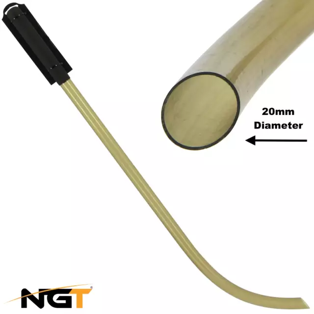 NGT Boilie Throwing Stick 20mm Bait Carp Fishing Baiting Tackle - 92cm Size