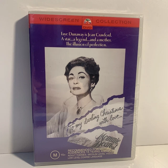 Mommie Dearest Dvd Film Movie Region 4 New Sealed Faye Dunaway Biography Drama