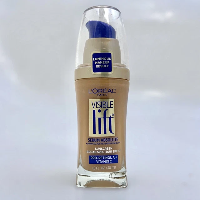 Loreal Visible Lift Serum Absolute Foundation SPF 17 # 154 Sun Beige 1 Oz 01-24