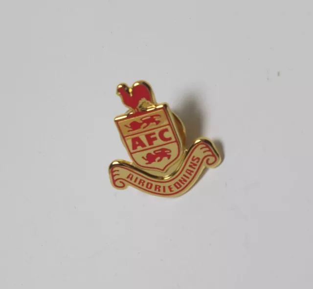 Airdrieonians Fc -  Enamel Crest Badge