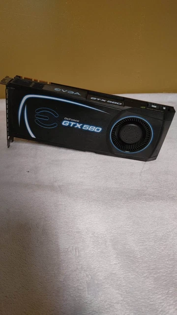 EVGA NVIDIA GeForce GTX 580 1.5gb DDR5 graphics card *UNTESTED*