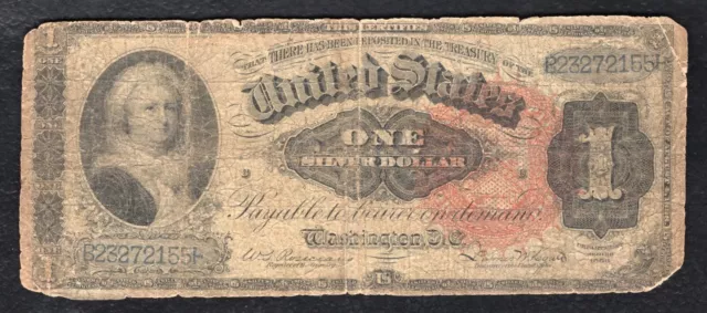 Fr. 217 1886 $1 One Dollar “Martha” Silver Certificate Currency Note (B)