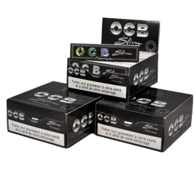Feuille Ocb Papier U00e0 Rouler SMK Slim X 25 - 13,00 Carton A Rouler