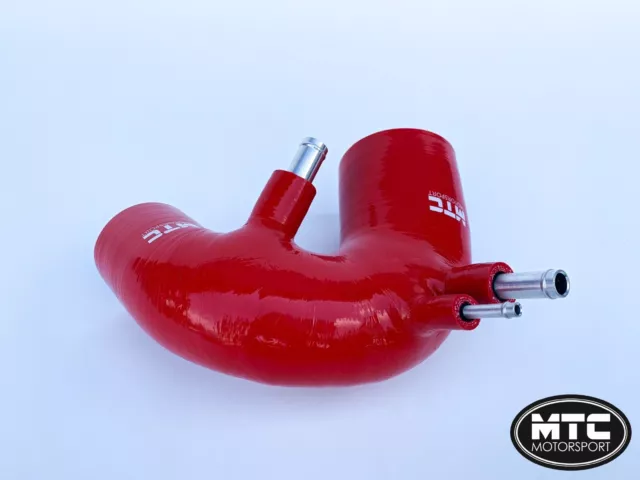 Mtc Motorsport Fiat 500 Abarth T-Jet Silicone Intake Hose Red Ihi Turbo 3