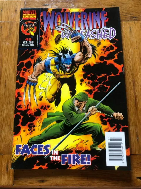 Wolverine Unleashed Vol.1 # 49 - 5th July 2000 - UK Printing