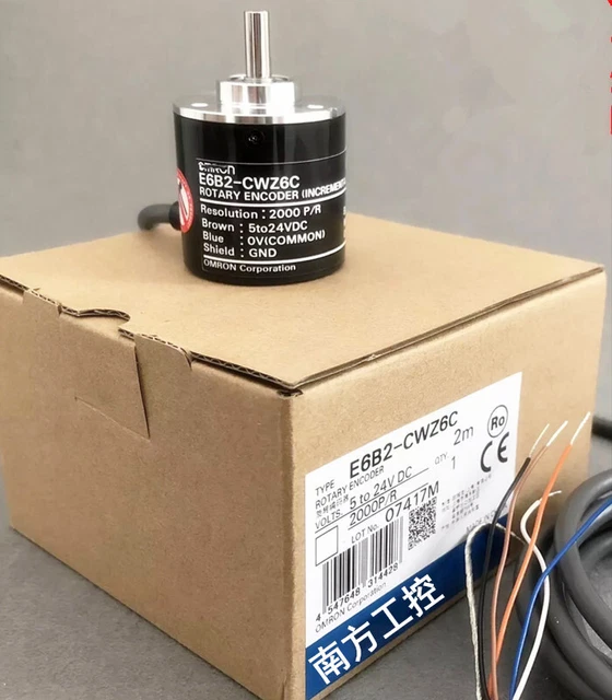 1PC Omron Rotary Encoder E6B2-CWZ6C 2000P/R New #F2