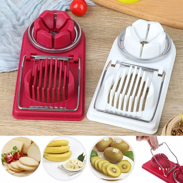 Hot Sale Cooking Tools 2in1 Cut Multifunction Kitchen Egg Slicer Sectione CuttP_