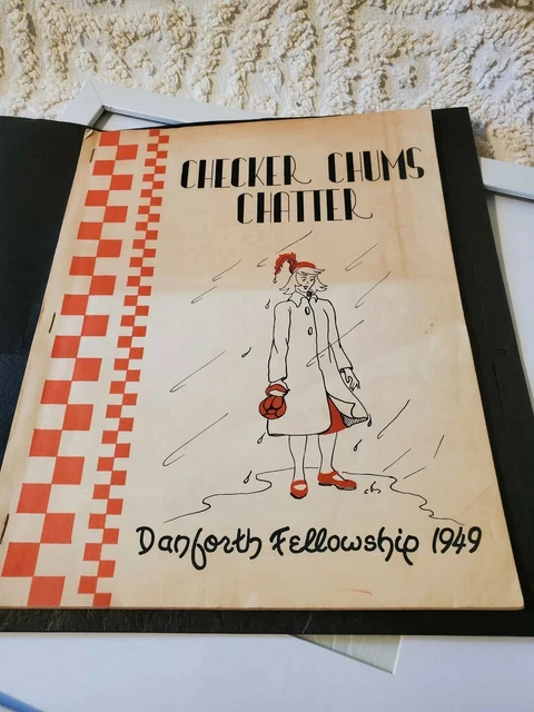 PURINA danforth fellowship 1949 checker chums chatter annual
