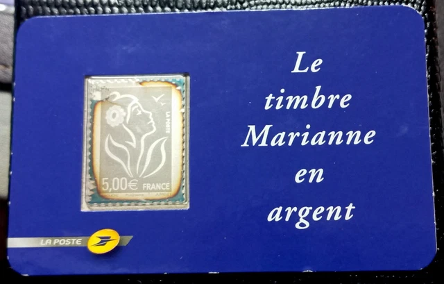 timbre Marianne en argent 999 millièmes Le timbre Marianne en argent 999 mililièmes - Collection