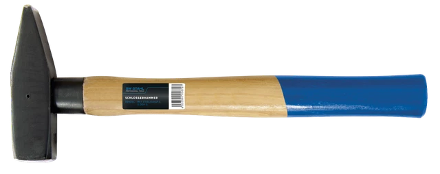 Sw- Acier Marteau Schlosserhammer Protection de Tige Manche en Bois 2000 Grammes