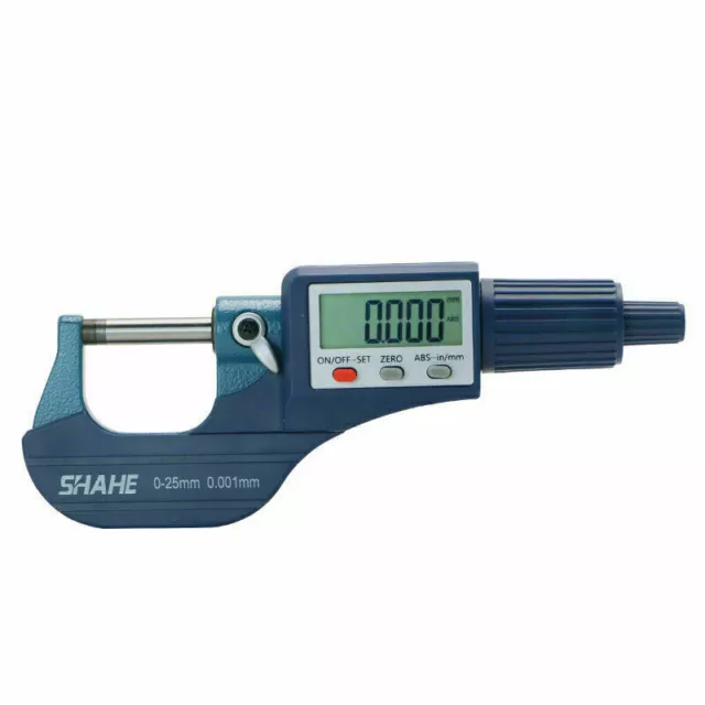 0.001mm Electronic Micrometers Caliper Gauge 0-25 mm Digital Outside Micrometer