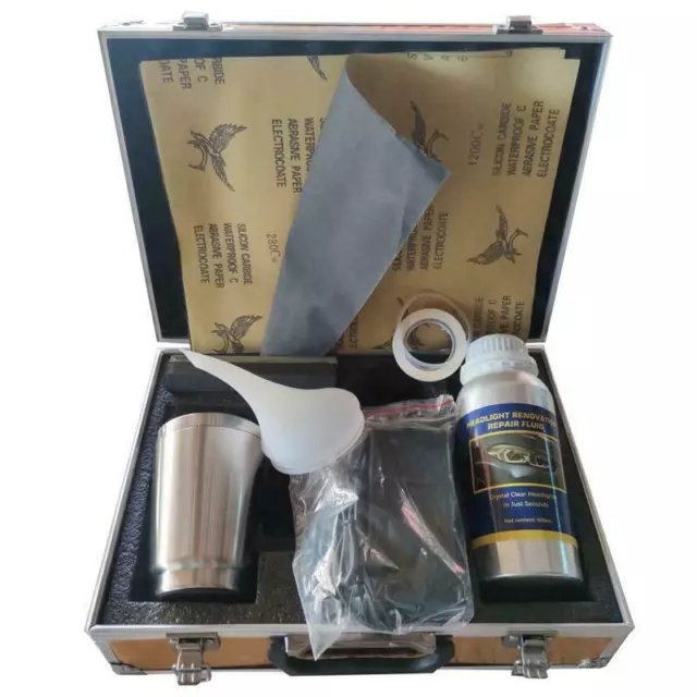 Kit lucidatura fari Rinnova FARI ripristina fanali auto con 600 ml di polimero