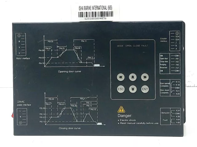 Shanghai Bst Électrique BG101-S20P4A Élévateur Porte Lecteur 0965