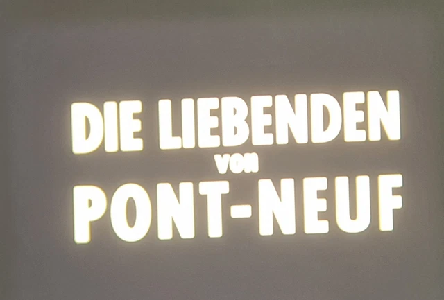 16mm Film *** Die Liebenden von Pont neuf *** Farbe/Deutsch