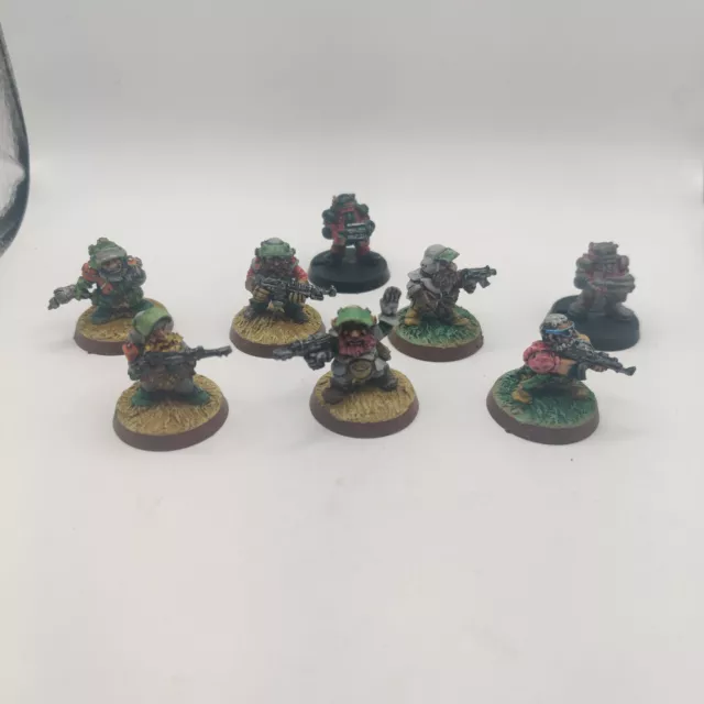 Warhammer 40k Rogue Trader Squats x8 AD063-0404