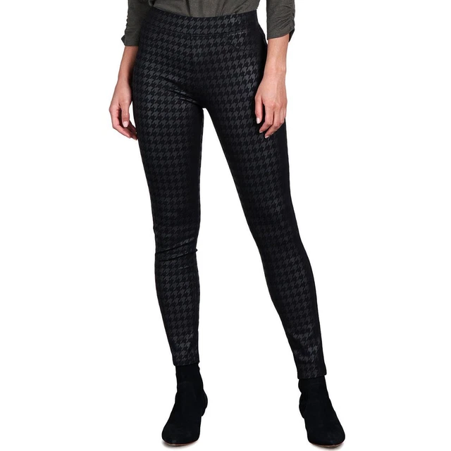 Sanctuary Womens Black Houndstooth Mid-Rise Casual Leggings XXS BHFO 7908