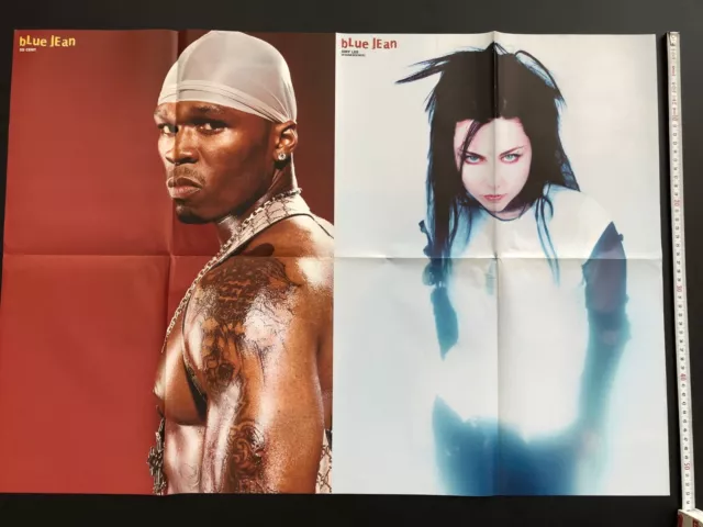 Amy Lee (Evanescence) / 50 Cent / Justin Timberlake / Metallica Turkish poster