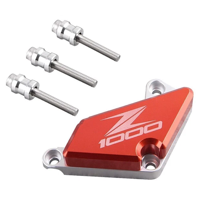 Orange Lower Engine Guard Frame Slider Right Side per Kawasaki 2010-13 Z1000 Nuovo