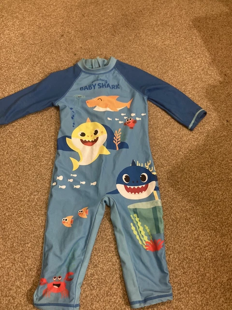 Baby clothing Baby Shark Swimsuit 2-3 years Nutmeg