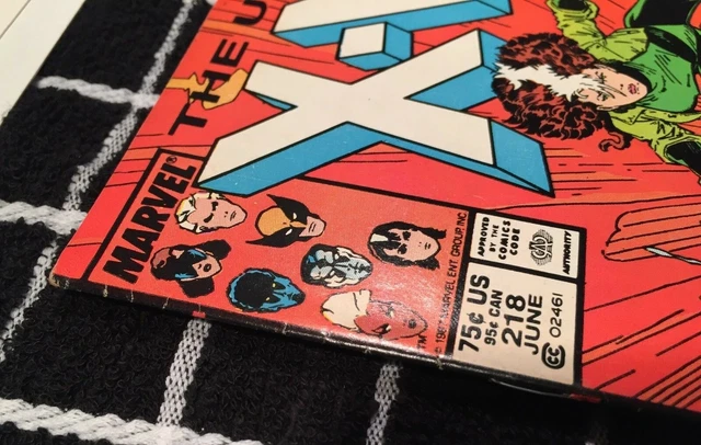UNCANNY X-MEN 218 (Juggernaut, Dazzler, Psylocke, Chris Claremont) 1987 * 2