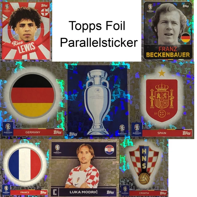 Topps Collezione Ufficiale Di Adesivi Euro 2024 - Foto 5