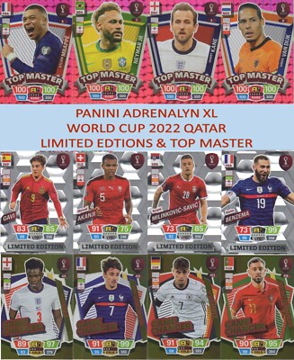 PANINI ADRENALYN XL Fifa World Cup Qatar 2022 N.6 Mbappe France Top