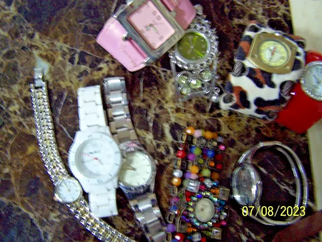 3.75Kg, Job Lot Of Untested Watches And Jewellery.