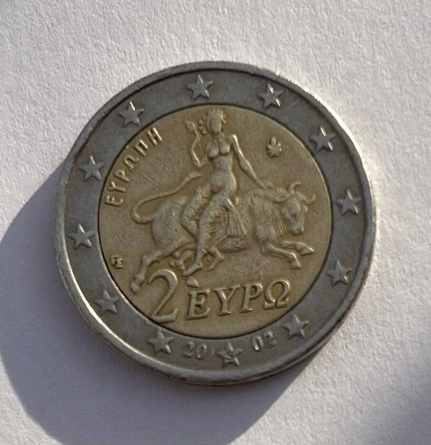 Moneta Rara MONETA 2 EURO rara Grecia del 2002 con errori di conio EUR 1.300,00 ...