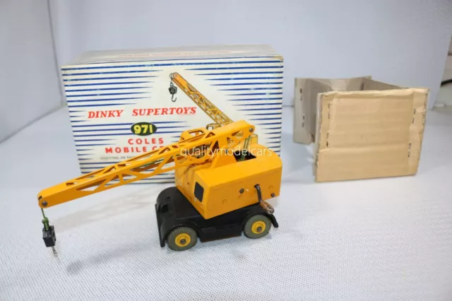 Dinky Toys 971 Coles Mobile Crane very near mint in box all original condition