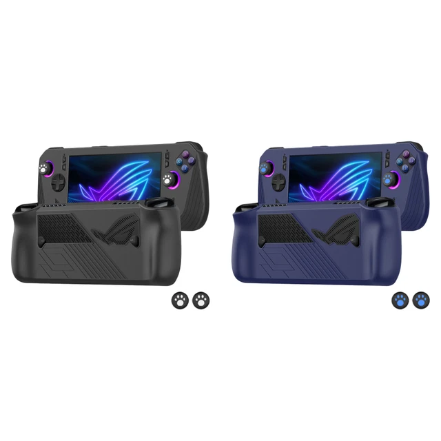 Lot De 4 Capuchons Silicone Pour Manettes ROG Ally - Protège-Pouces Anti-Usure - Accessoire Gaming