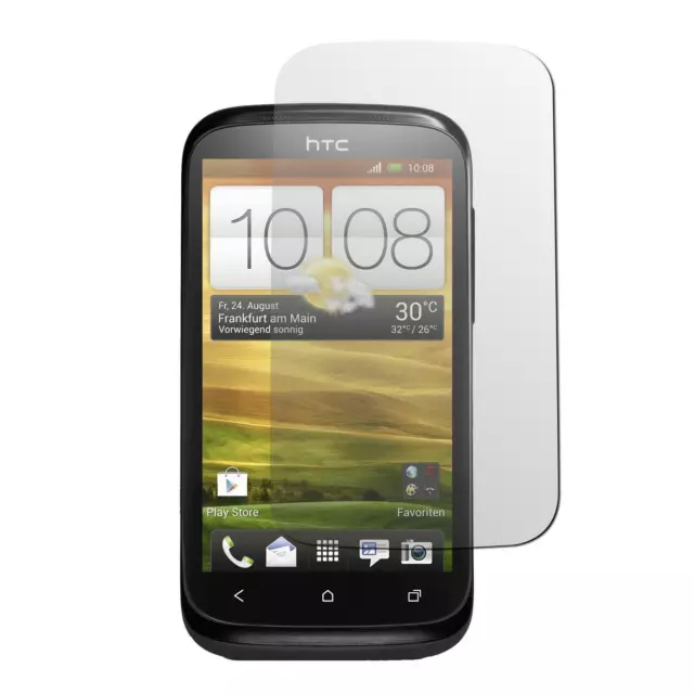 4 x Displayschutzfolie klar  für HTC Desire X Folie