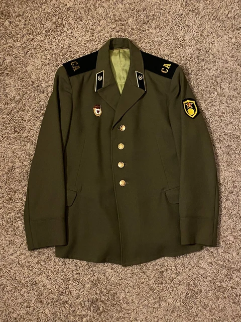 Soviet army brown dress jacket 1970’s-1980’s (SIZE 40)