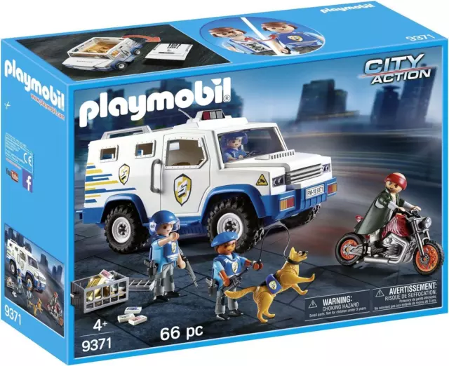 Police camion de bandits Playmobil City Action 70575 - La Grande Récré