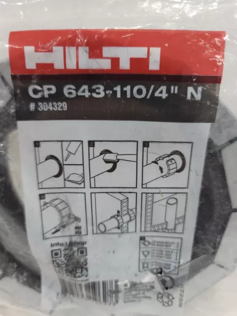 Hilti Cp 643-110/4'' N Fire Stop Collar 304329 2