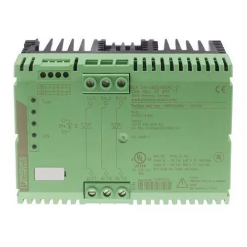 1 x Solid State Contactor, 3P, 24 V dc, 37A , DIN Rail Mount, Screw Terminal Typ