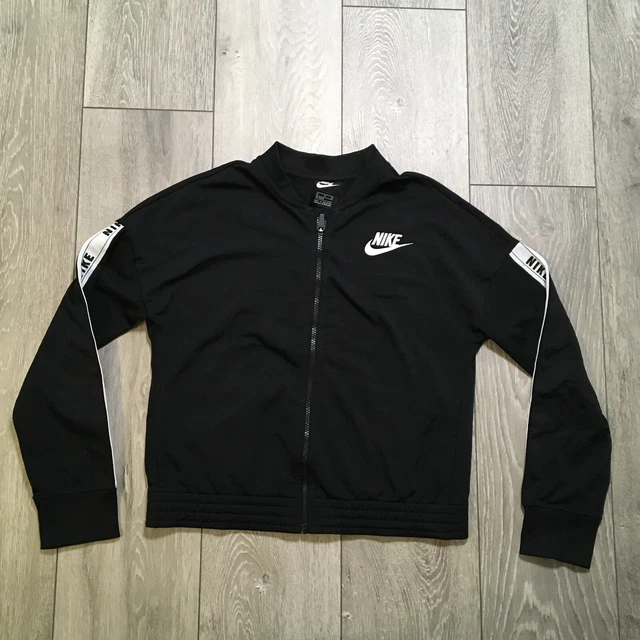 Giacca da pista Nike nera per bambini - bambini XL