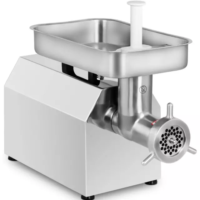 Electric Meat Grinder Stainless Steel Meat Mincer 480kg/h 3 Sausage Attachments