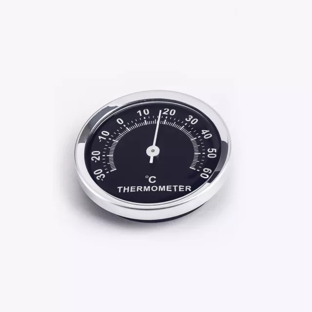 1x Mini 58mm Wall Thermometer Mount Garden Greenhouse Home Car Temperature Gauge