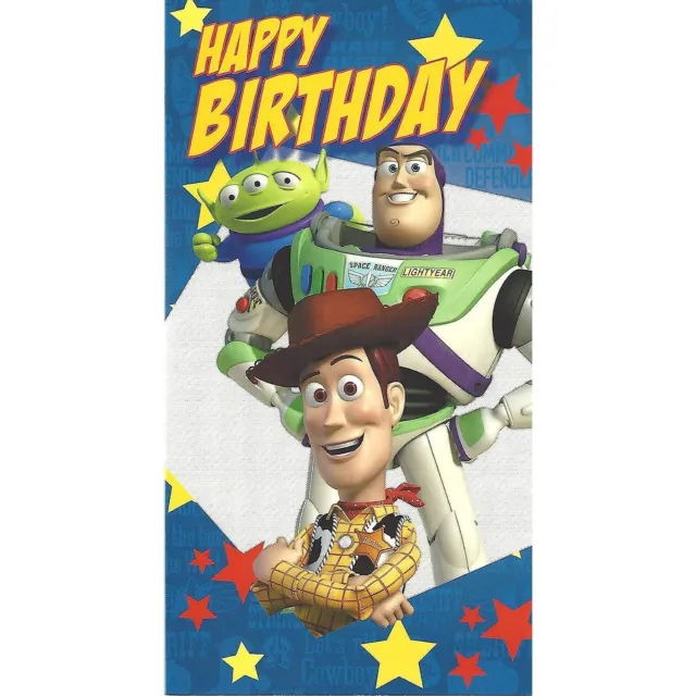 Toy Story Personaggi Biglietto di Compleanno (SG27139)