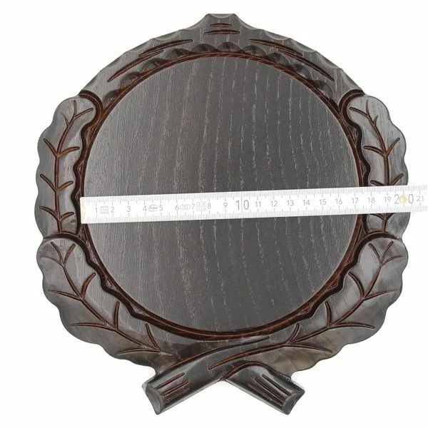 3 Pieza Keilerschilder Tallado Oscuro Af 17,5 CM Tablero Keiler Gewaffbrett 3
