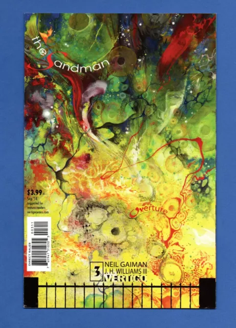 The Sandman Overture #3 Special Edition Variant  DC Vertigo 2014