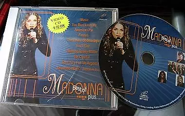 Madonna Video CD Disc Karaoke American Pie + more with on screen lyrics VCD#a