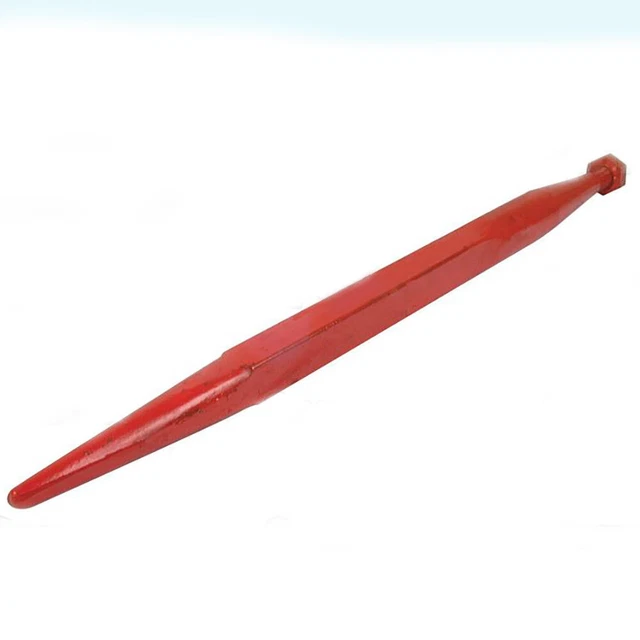 Straight 600mm SHW Hay Bale Spear M20 x 1.5" w/ Nut 1500 lb. Capacity