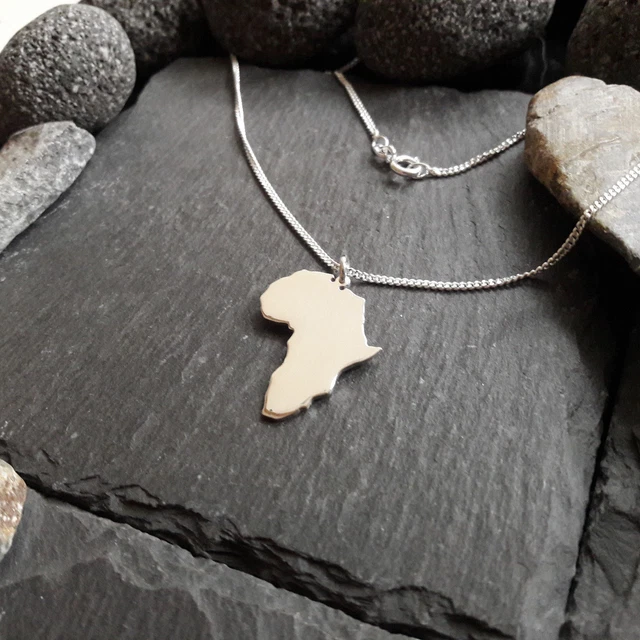 GRIECHENLAND Landkarte Anhänger, Charm-Anhänger Oder Anhänger Mit Panzerkette In 925er Silber