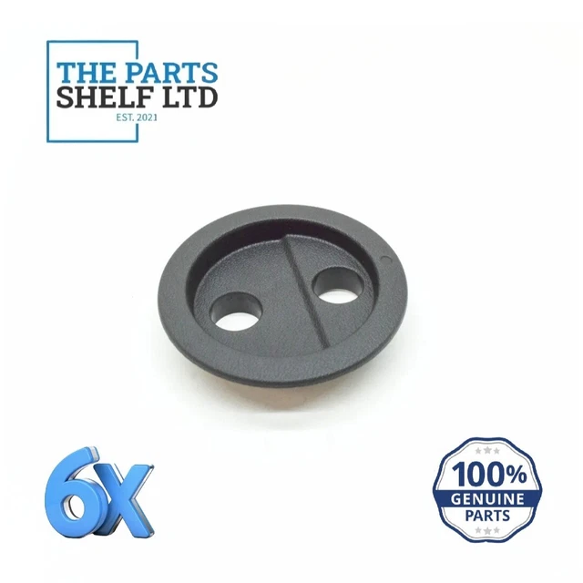 Genuine Volkswagen Tie Down Eye – Set Of 6 For Transporter T5/T6 Rear Load Area