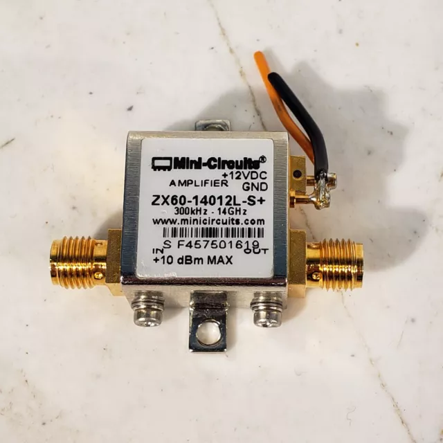 Mini Circuits ZX60-14012L-S+ RF Amplifier 300kHz-14GHz +11dBm Gain Block SMA