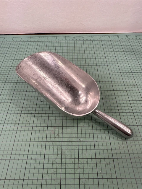 Williams Sonoma 12oz ALUMINUM SCOOP 9" Bar Well Ice Machine Popcorn Candy Food