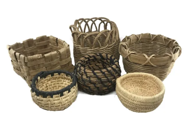 Kits artesanales tradicionales Kit de cesta de bobina para principiantes - Kit completo de tejido de cesta...