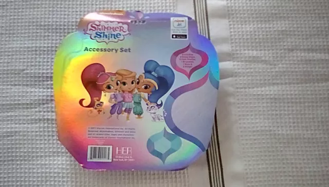 Ensemble 14 accessoires cheveux/bijoux filles Shimmer & Shine 3+ cadeau nickelodeon 2