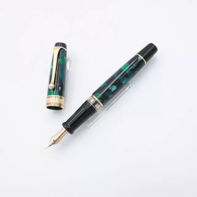 Aurora Fountain Pen Optima Green M